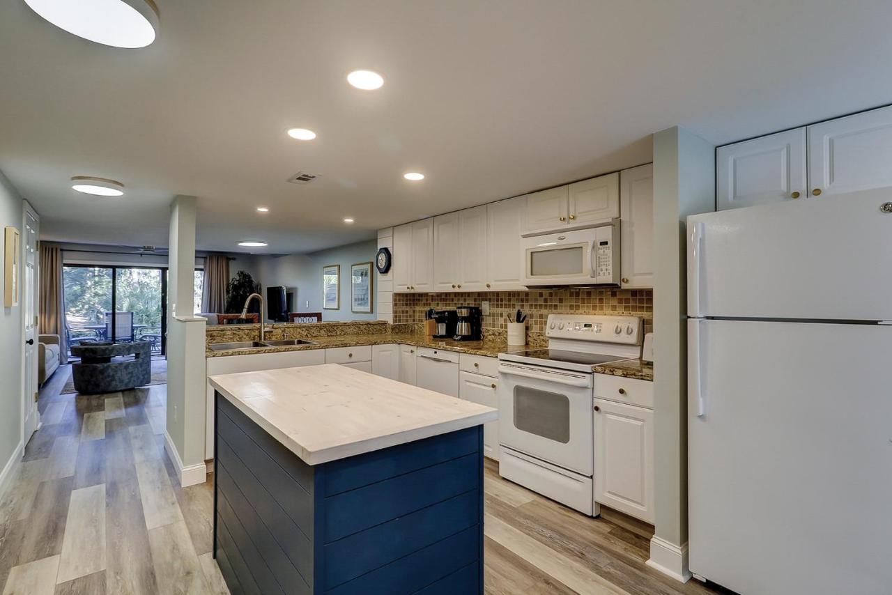 Golf View Two Bedroom With K Q And Fold Out Couch Bikes & Beach Gear Included Hilton Head Island Exterior foto